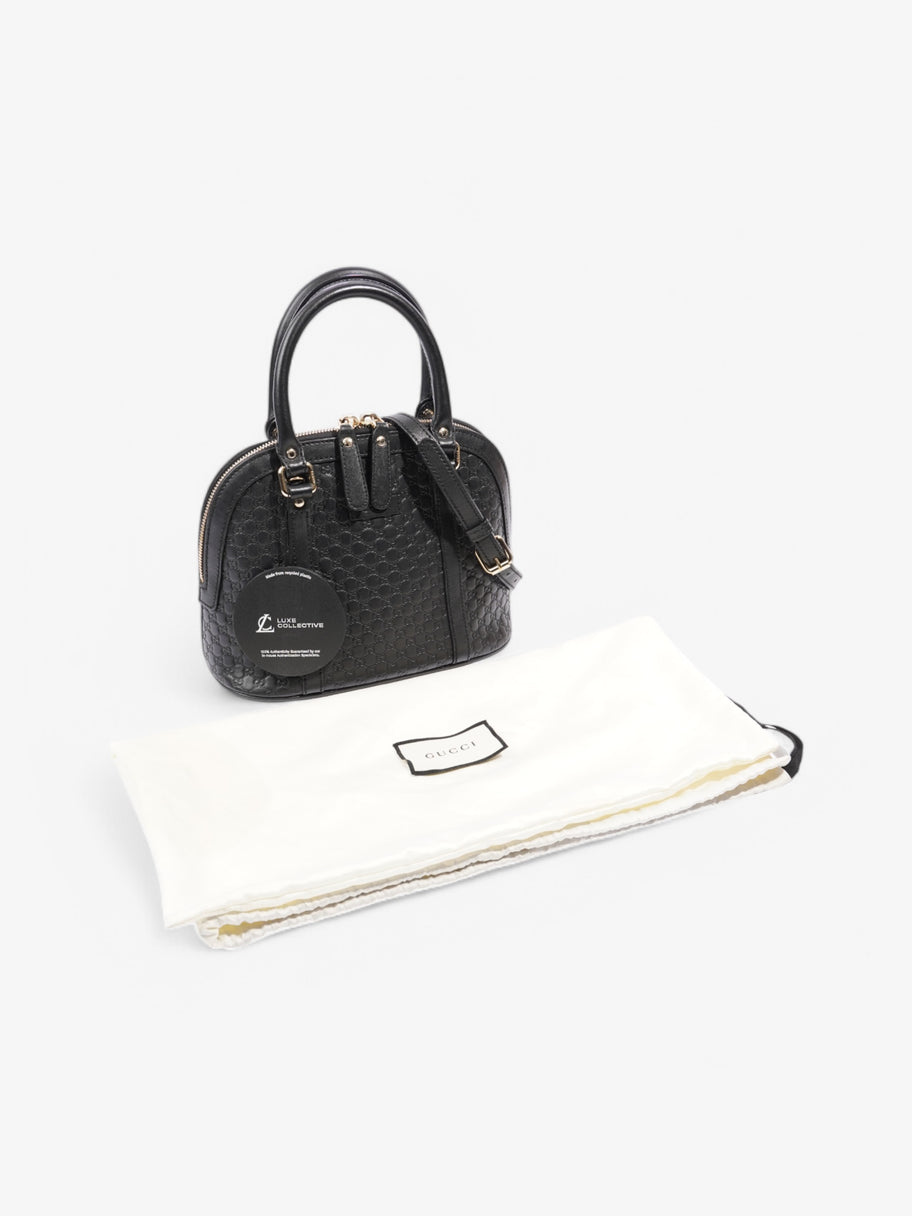 Gucci Dome Black Leather Image 9