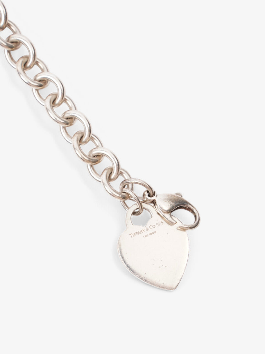 Tiffany and Co Heart Tag Bracelet Silver Silver Sterling Image 3
