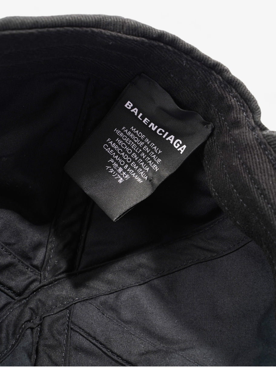 Balenciaga Crew Cap Black Cotton L Image 7