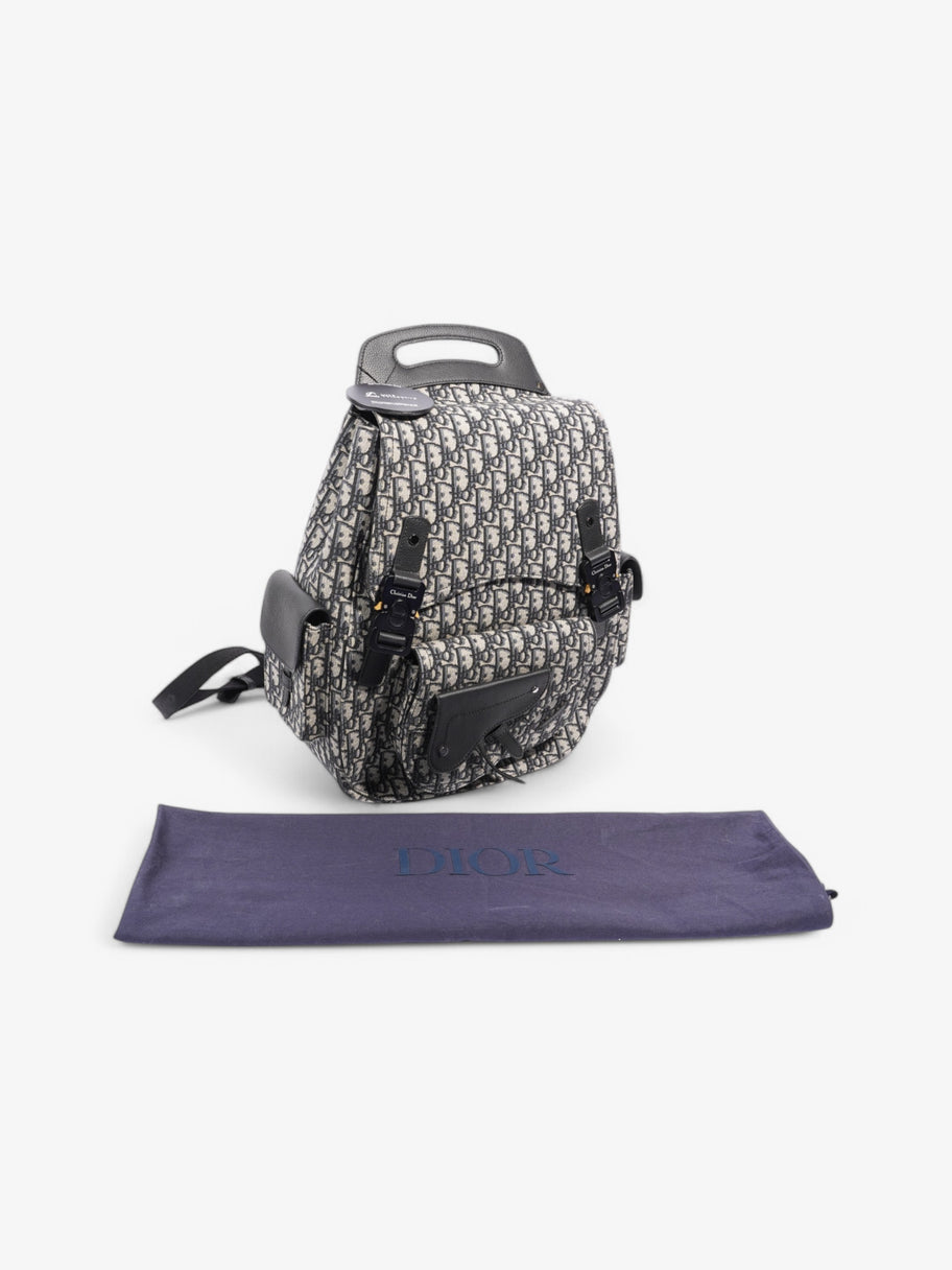 Christian Dior Backpack Oblique Canvas Image 9