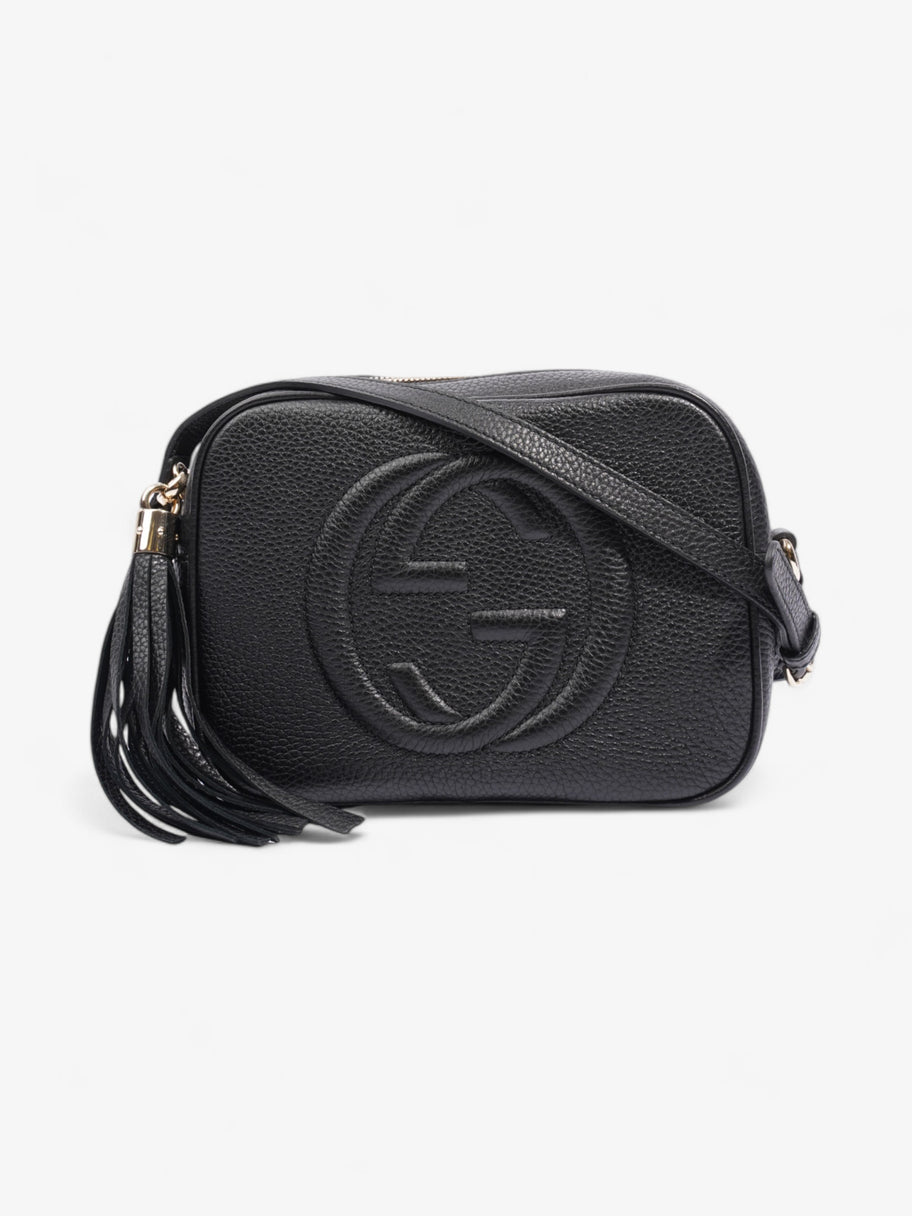 Gucci Soho Disco Bag Black Calfskin Leather Small Image 1
