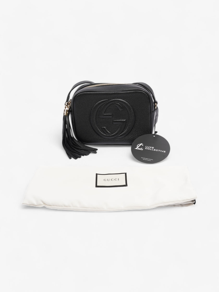 Gucci Soho Disco Bag Black Calfskin Leather Small Image 8