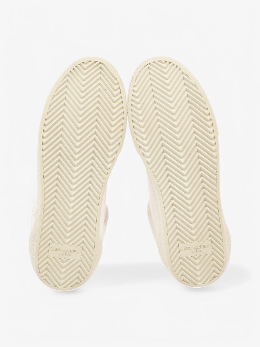 Saint Laurent Court Classic White  / Black Canvas EU 38 UK 5 Image 7