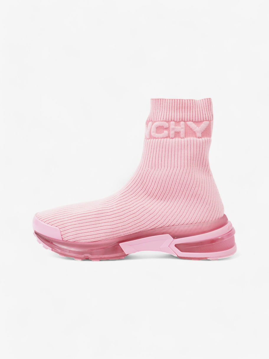 Givenchy Logo Sock Sneakers Pink Knit EU 39 UK 6 Image 3