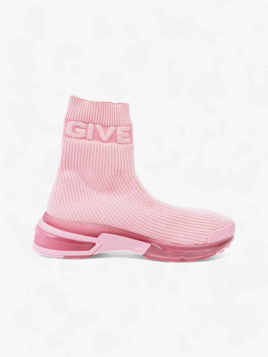 Givenchy Logo Sock Sneakers Pink Knit EU 39 UK 6 Image 4