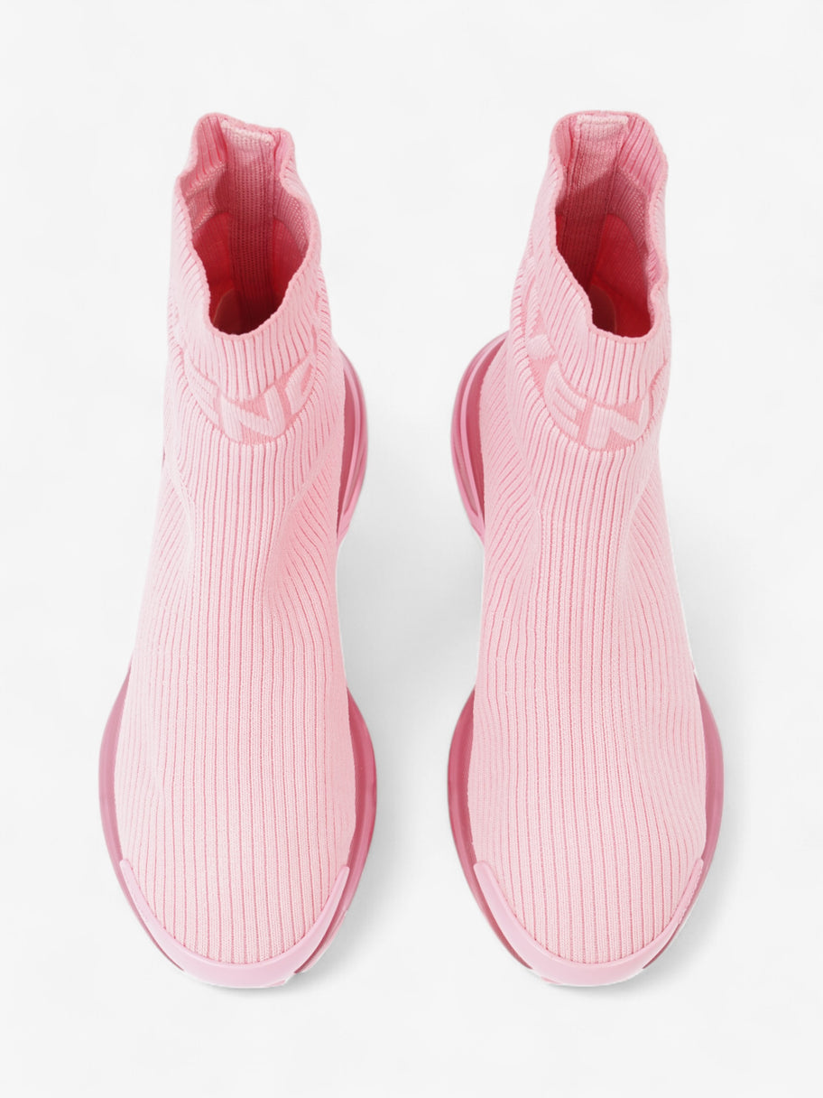 Givenchy Logo Sock Sneakers Pink Knit EU 39 UK 6 Image 8
