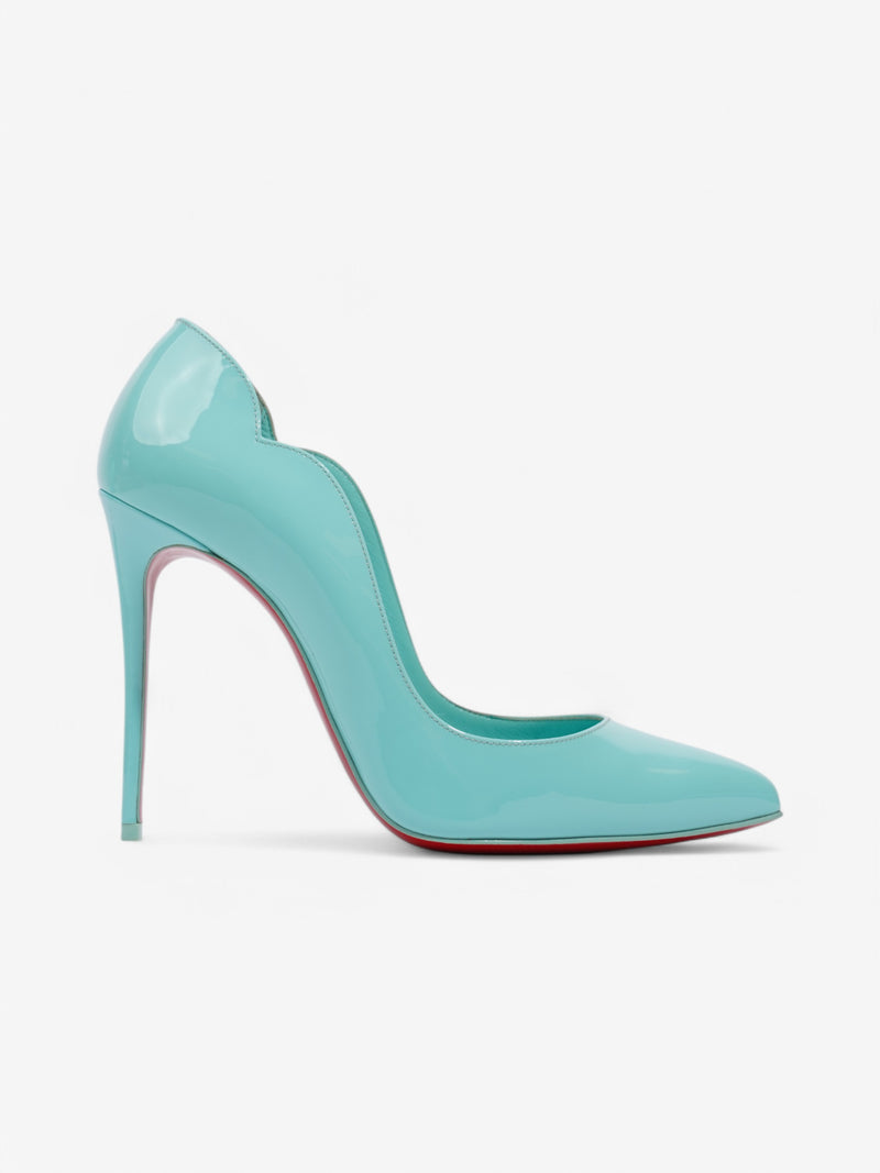  Christian Louboutin Hot Chick  100 Light blue Patent Leather EU 38 UK 5