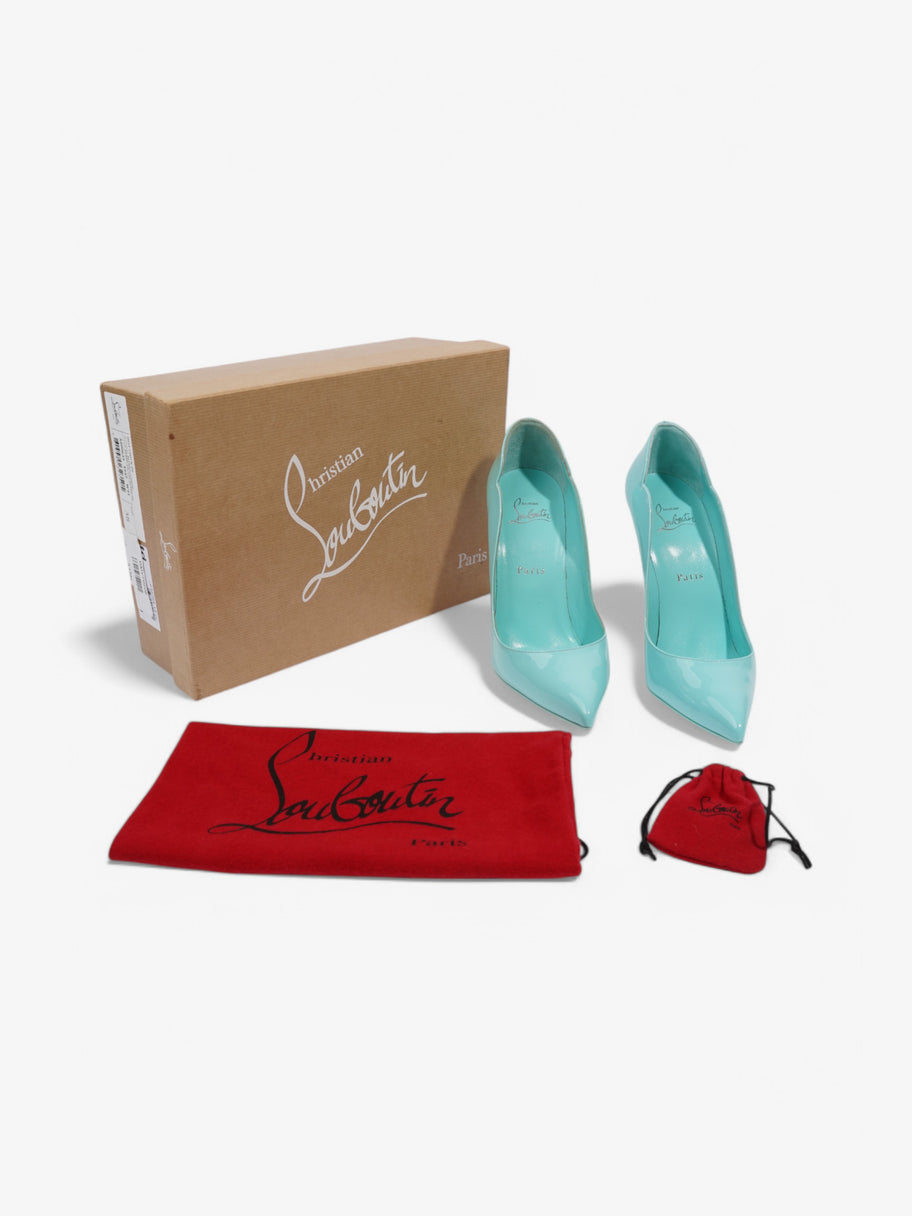 Christian Louboutin Hot Chick  100 Light blue Patent Leather EU 38 UK 5 Image 8