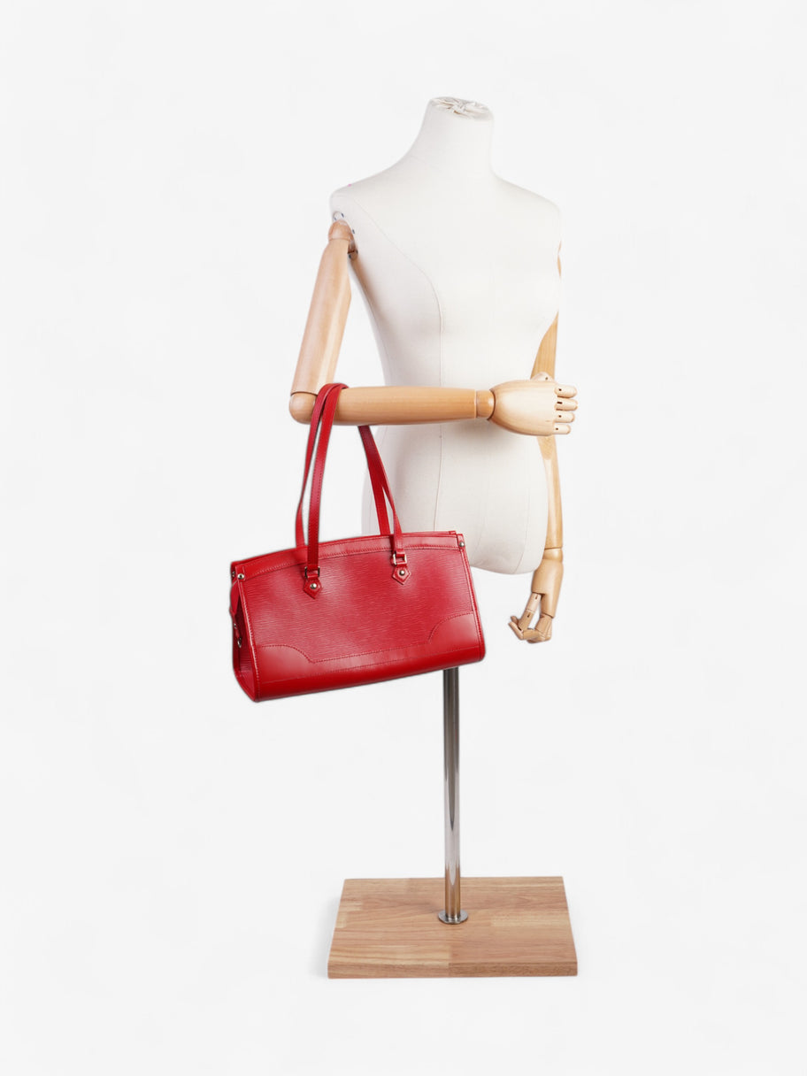 Louis Vuitton Madeleine Red Epi Leather PM Image 2