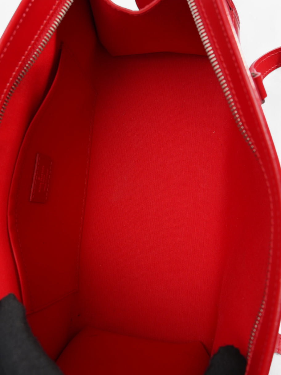 Louis Vuitton Madeleine Red Epi Leather PM Image 8