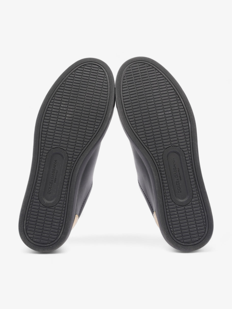 Low-top Sneakers Black / Gold Leather EU 38 UK 5 Image 7