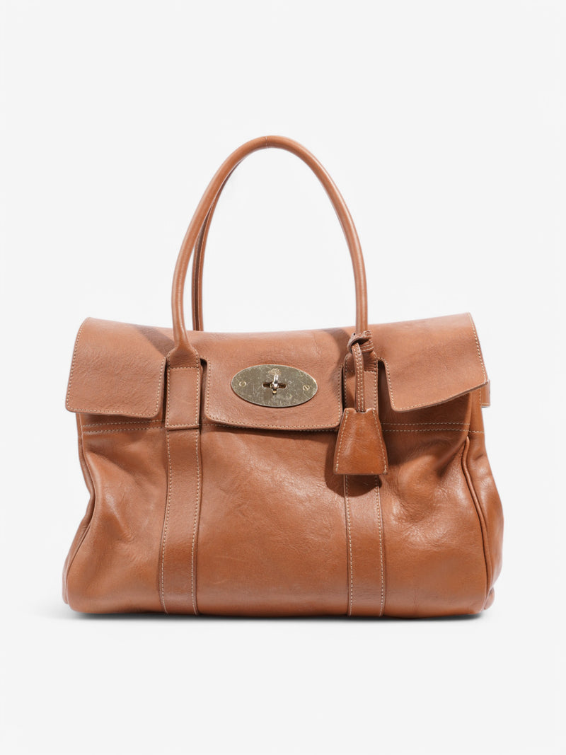  Mulberry Bayswater Brown Leather Large