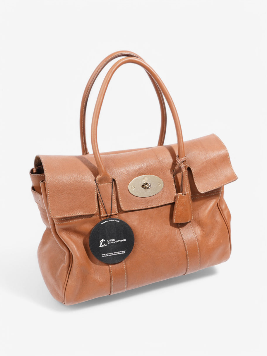 Mulberry Bayswater Brown Leather Large Image 10