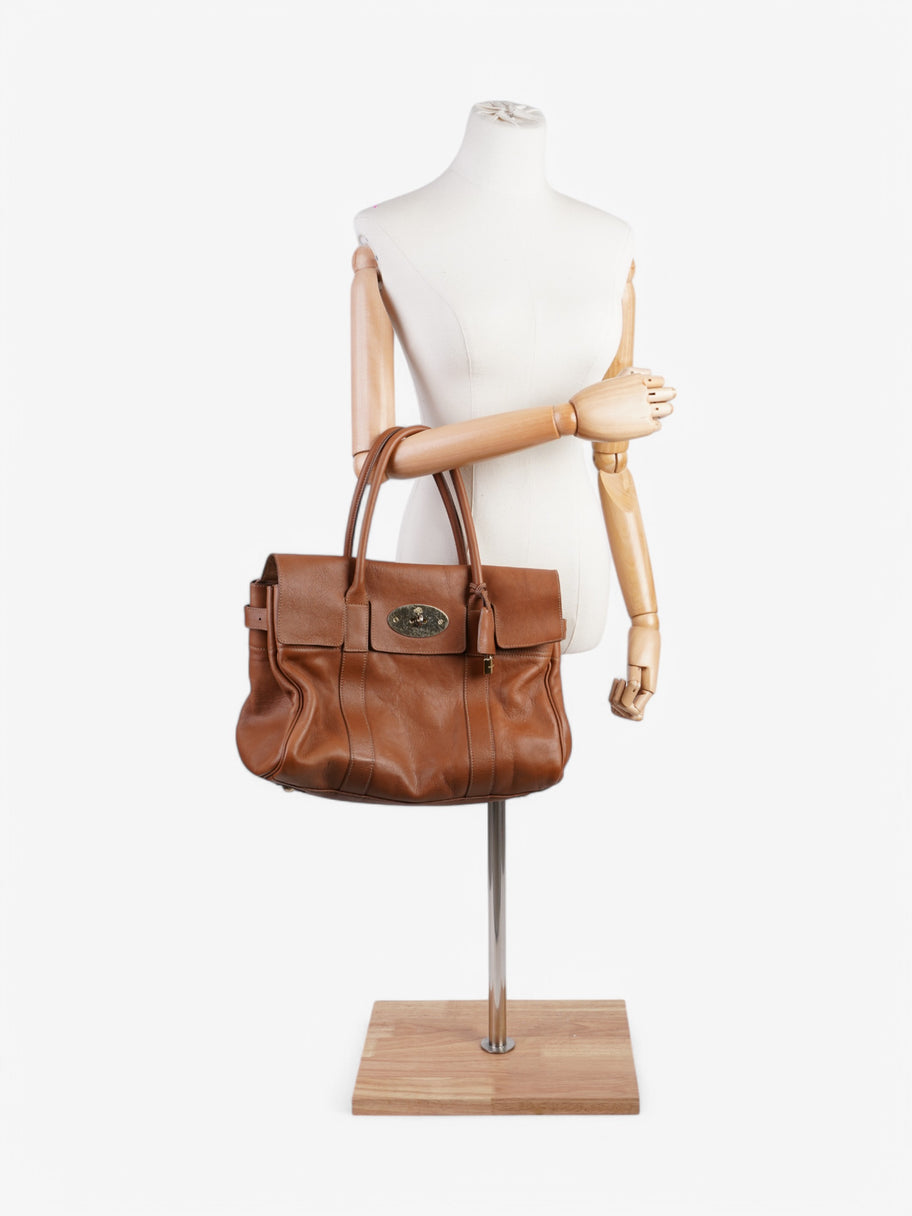 Mulberry Bayswater Brown Leather Large Image 2