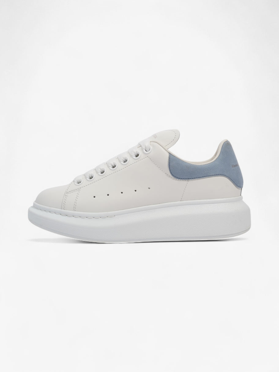Alexander McQueen Oversized Sneakers White  / Light Blue Tab Leather EU 38.5 UK 5.5 Image 5