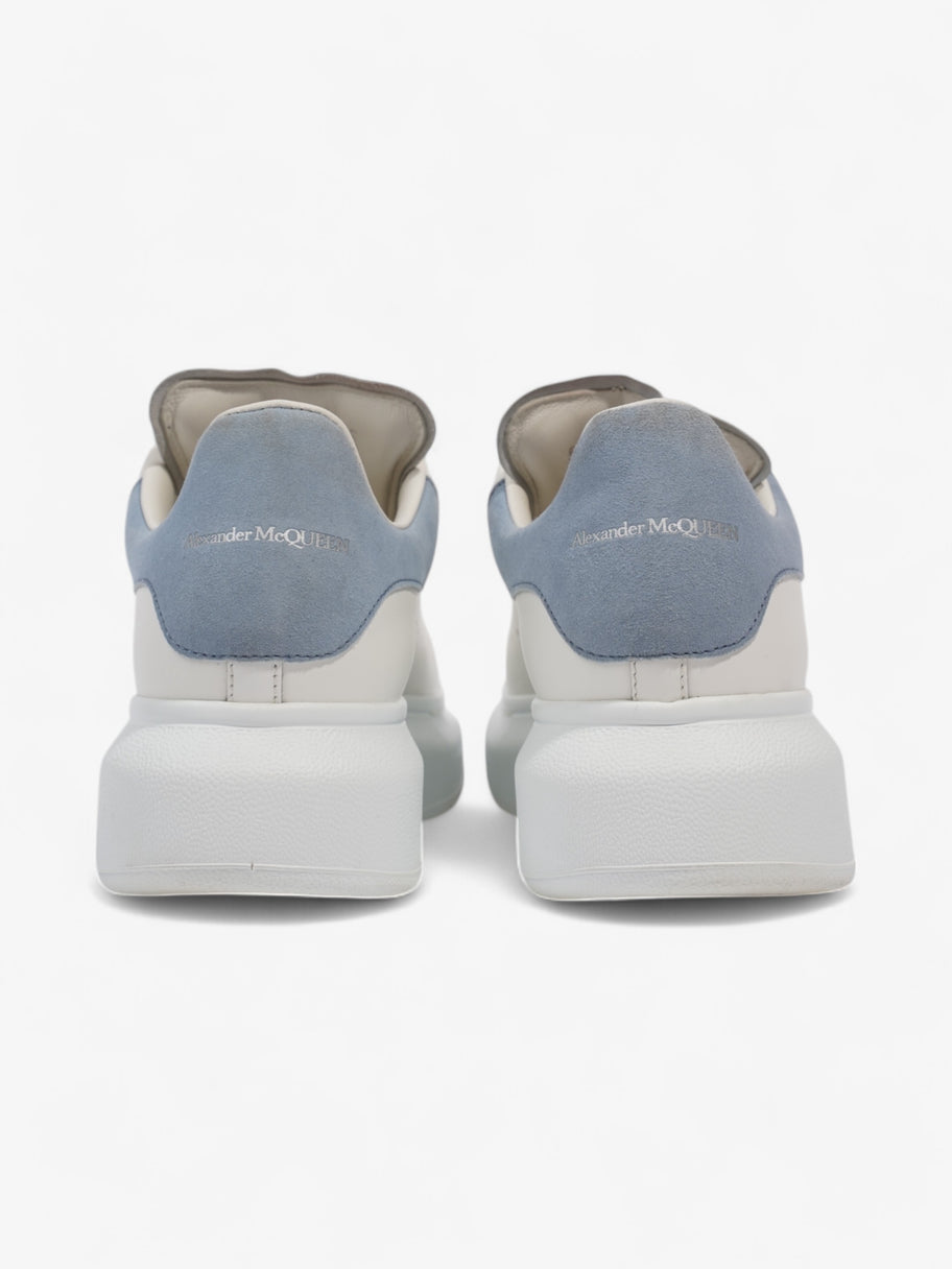 Alexander McQueen Oversized Sneakers White  / Light Blue Tab Leather EU 38.5 UK 5.5 Image 6