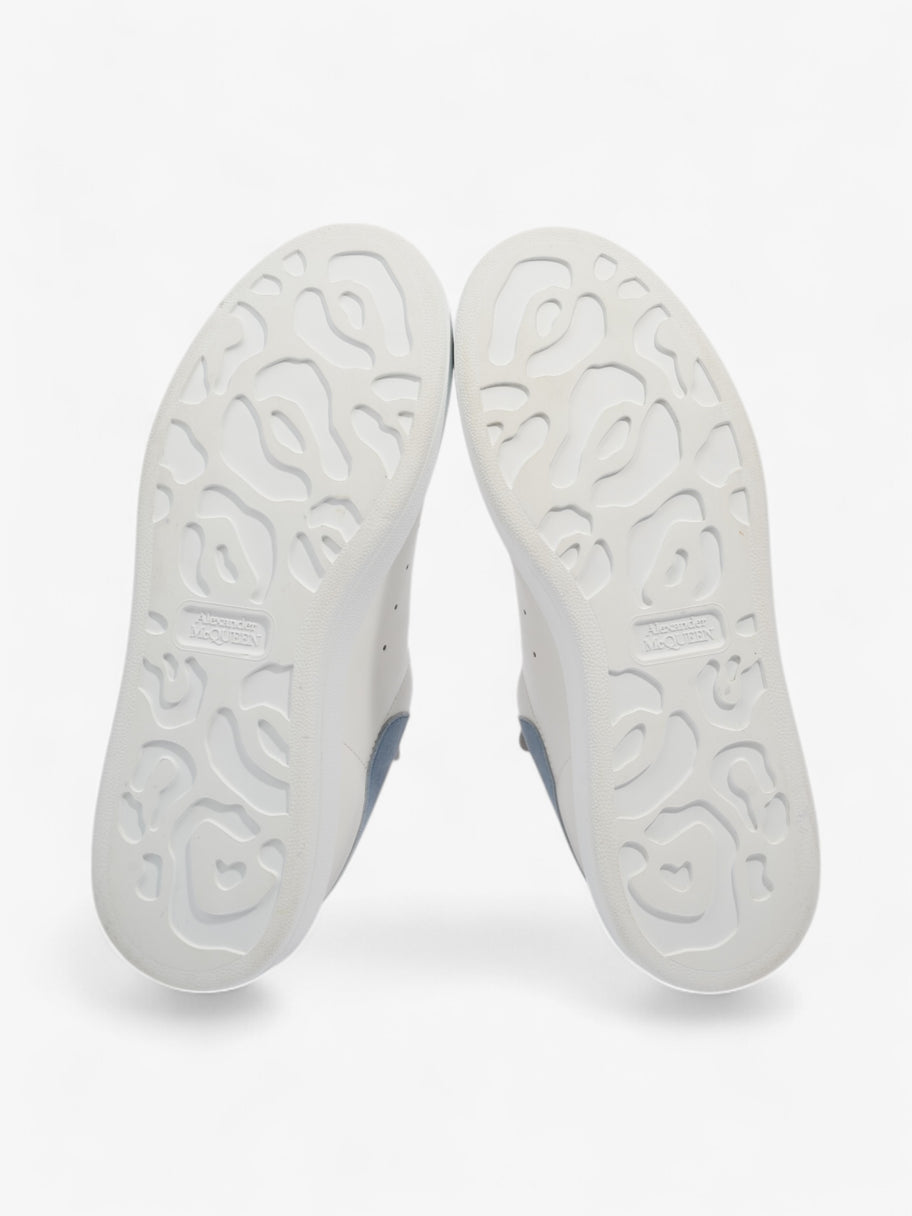 Alexander McQueen Oversized Sneakers White  / Light Blue Tab Leather EU 38.5 UK 5.5 Image 7
