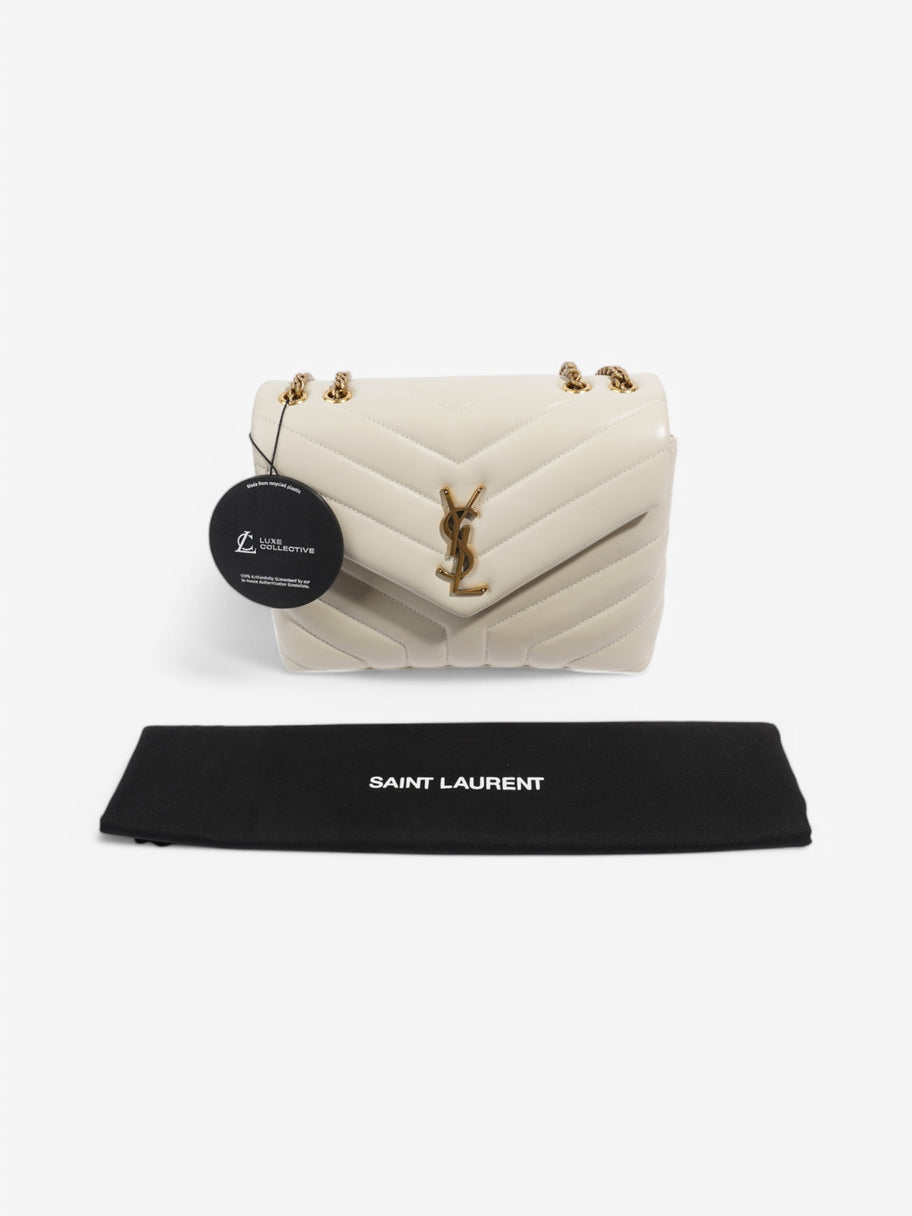 Saint Laurent LouLou White  Leather Small Image 9
