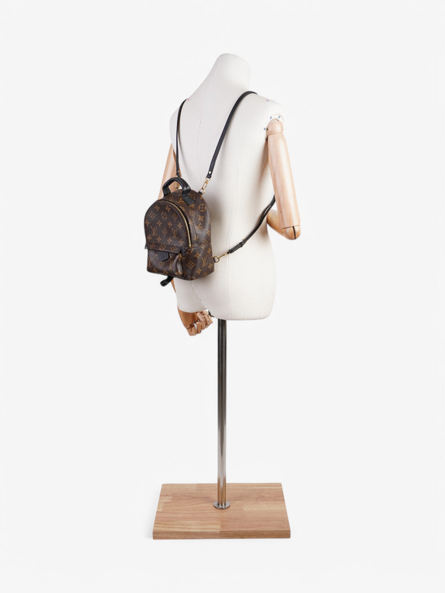 Louis Vuitton Palm Springs Mini Backpack Monogram / Black Coated Canvas Mini Image 2