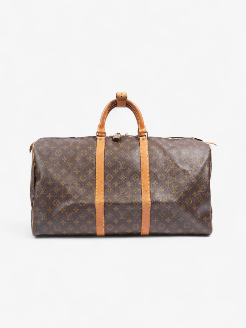  Louis Vuitton Keepall Monogram Coated Canvas 55
