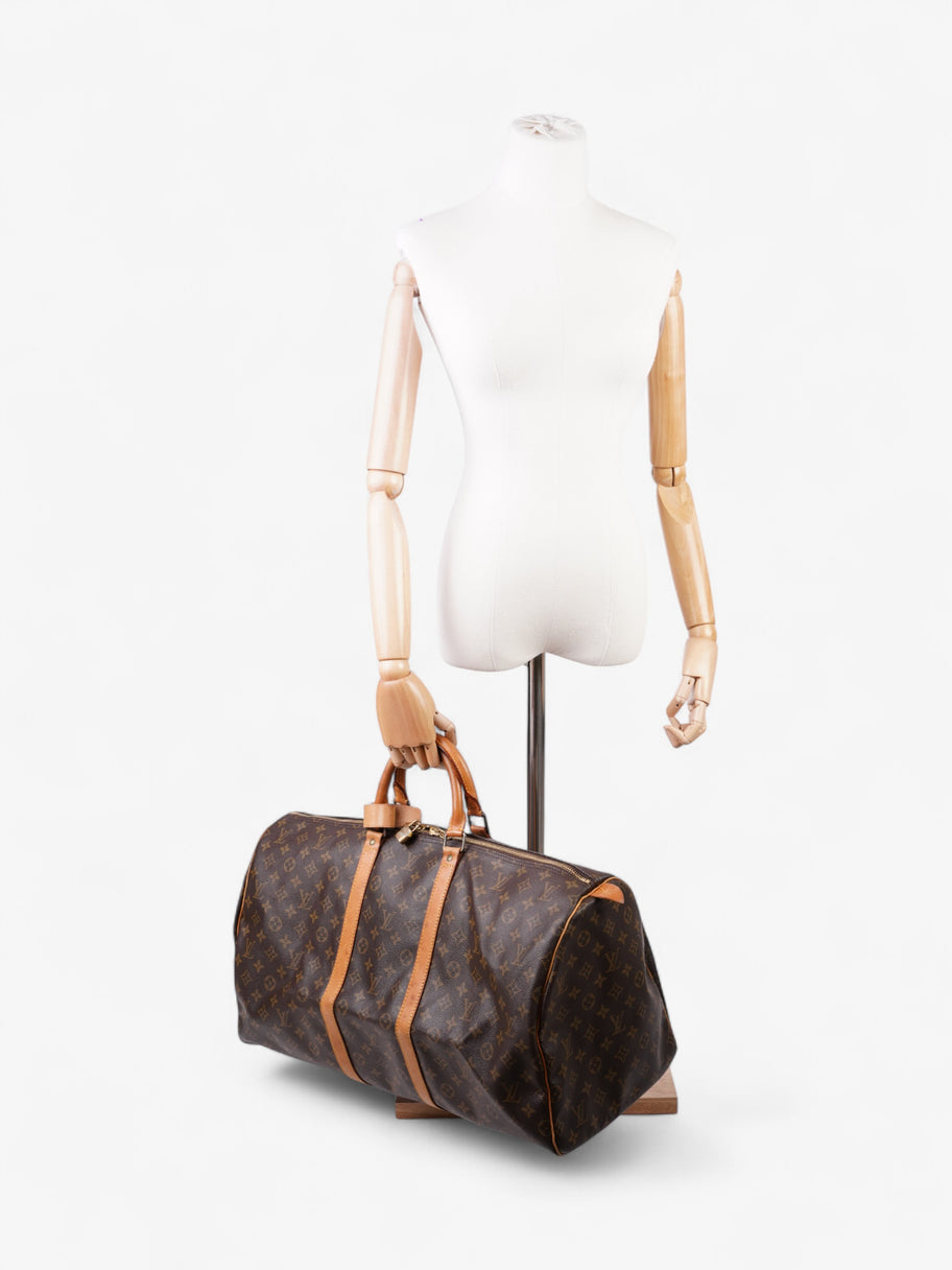 Louis Vuitton Keepall Monogram Coated Canvas 55 Image 2
