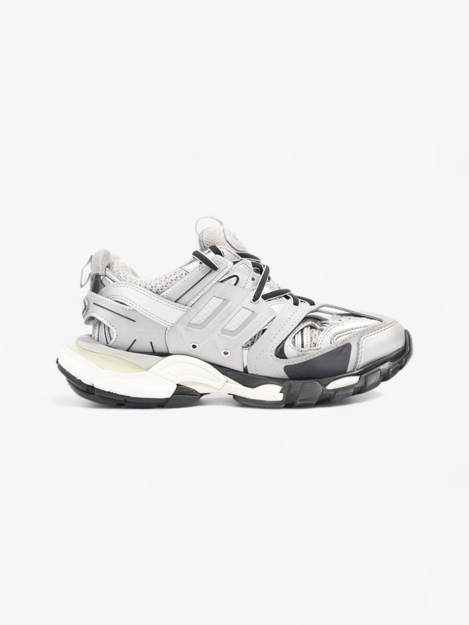 Balenciaga Track Silver / Black Mesh EU 38 UK 5 Image 4