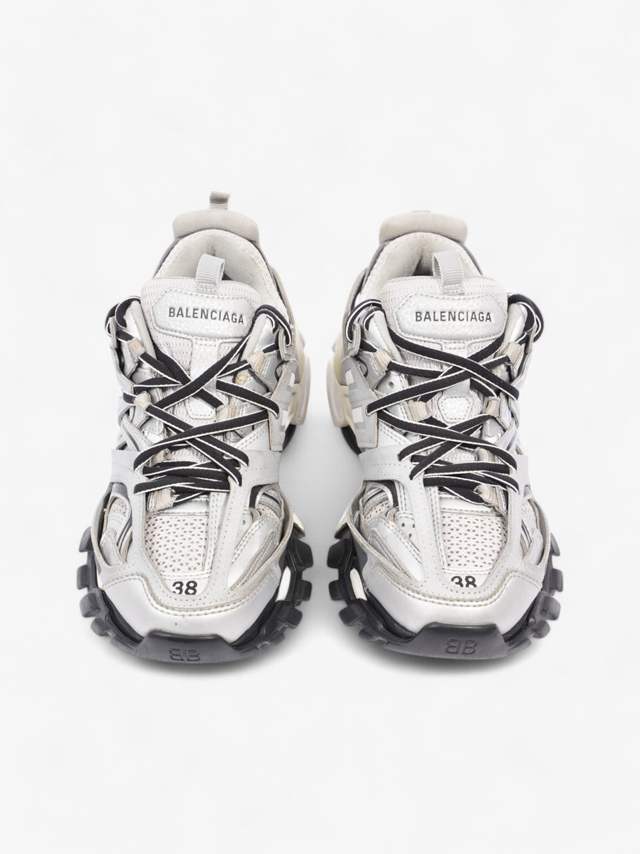 Balenciaga Track Silver / Black Mesh EU 38 UK 5 Image 8