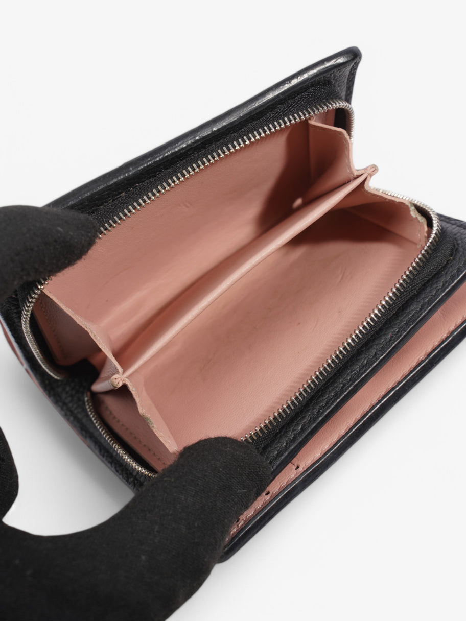 Louis Vuitton Clea Wallet Black Calfskin Leather Image 6