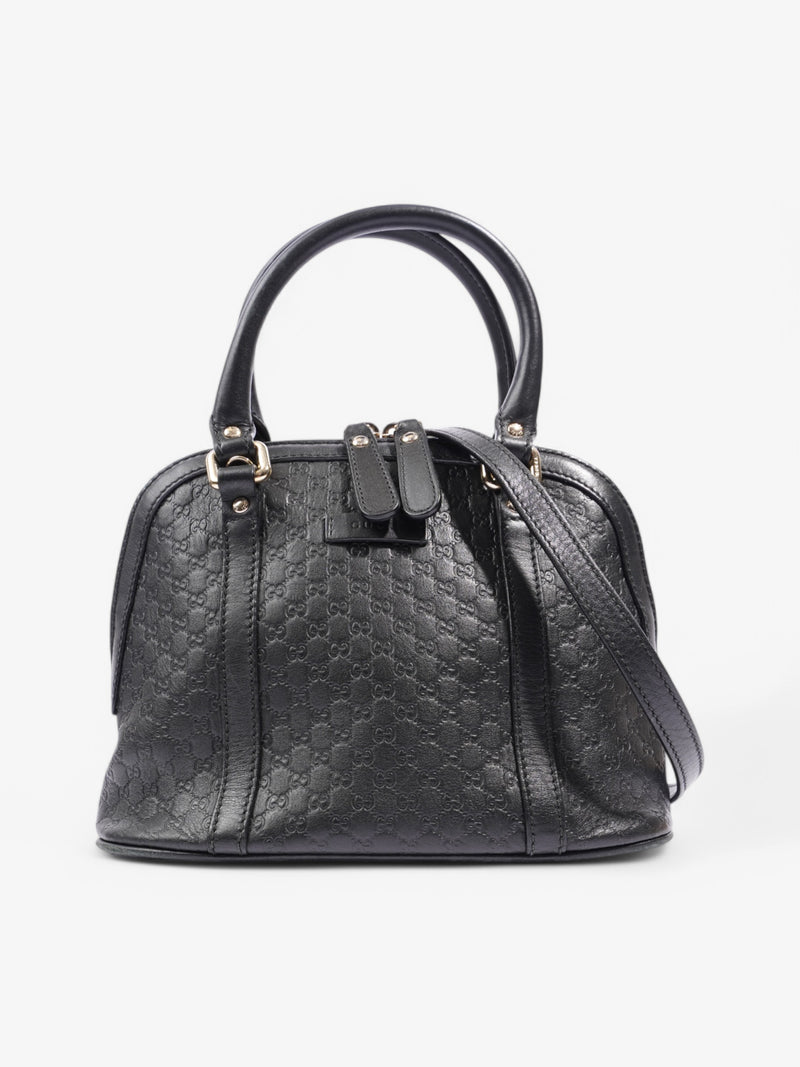  Gucci Dome Bag Black Leather
