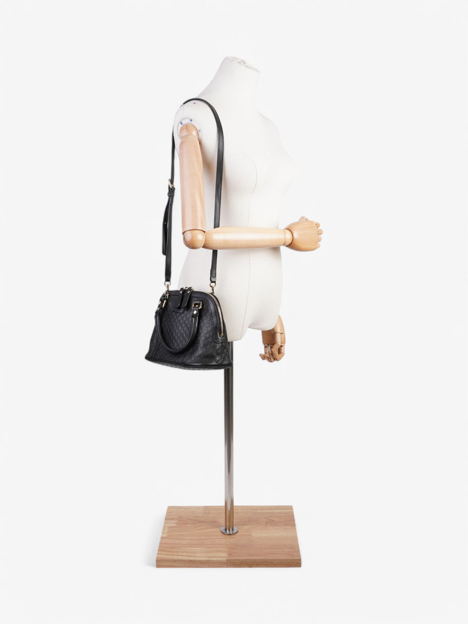 Gucci Dome Bag Black Leather Image 2