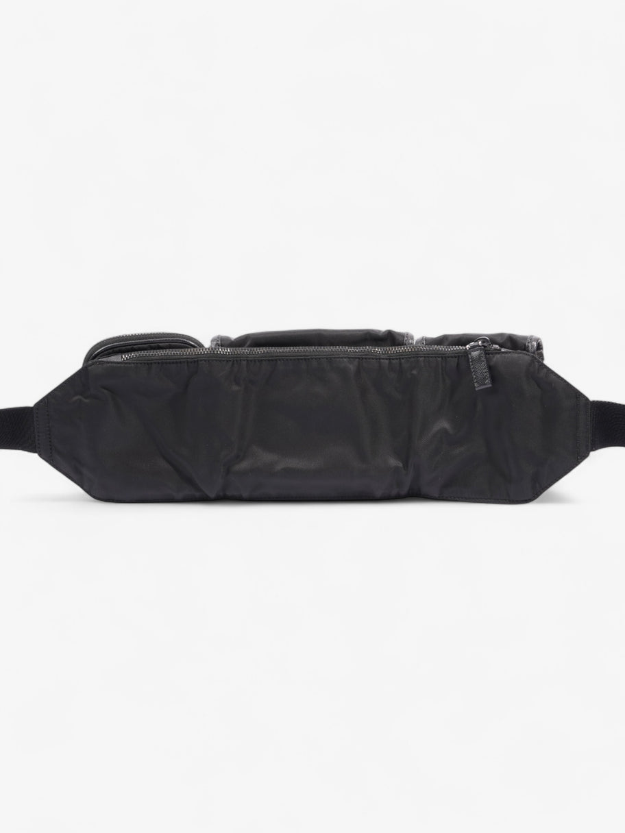 Prada Triple Pocket Belt Bag Black Re Nylon Image 4