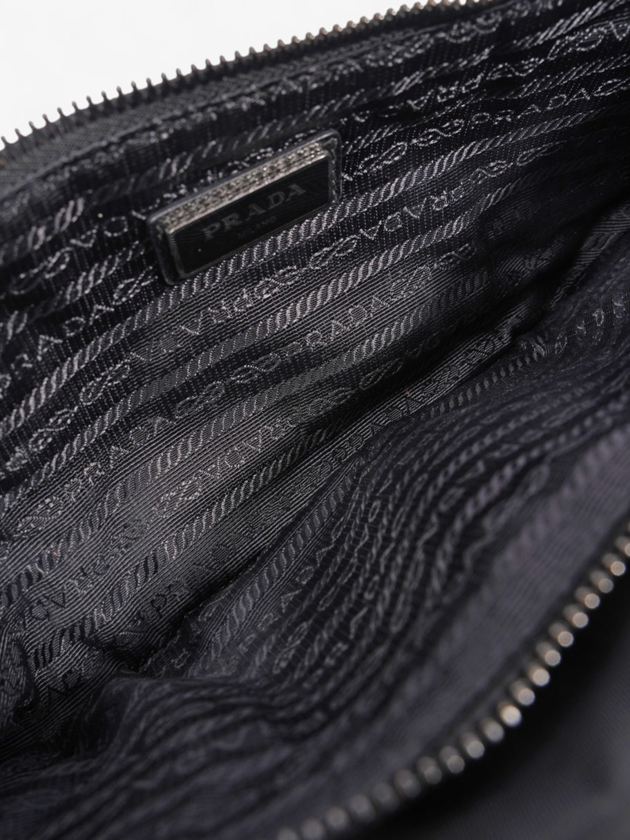 Prada Triple Pocket Belt Bag Black Re Nylon Image 9