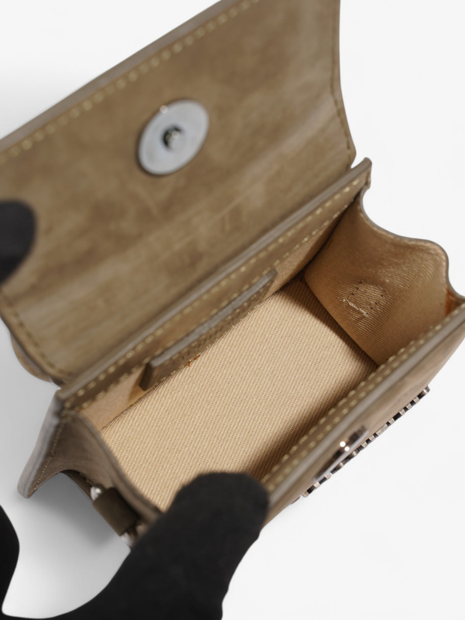 Jacquemus Le Chiquito Hommes Khaki Nubuck Mini Image 8