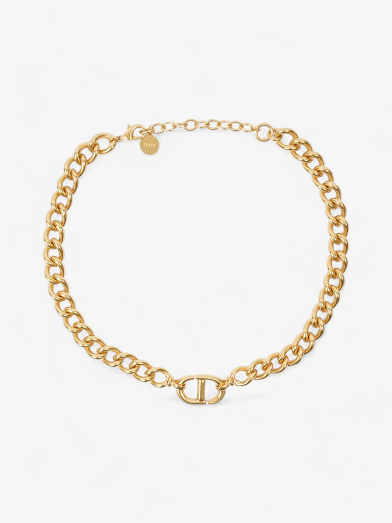  Christian Dior 30 Montaigne Choker Gold Base Metal