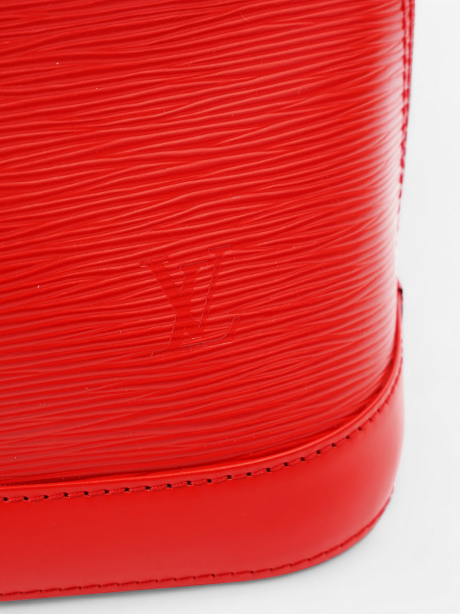 Louis Vuitton Alma Red Epi Leather PM Image 7