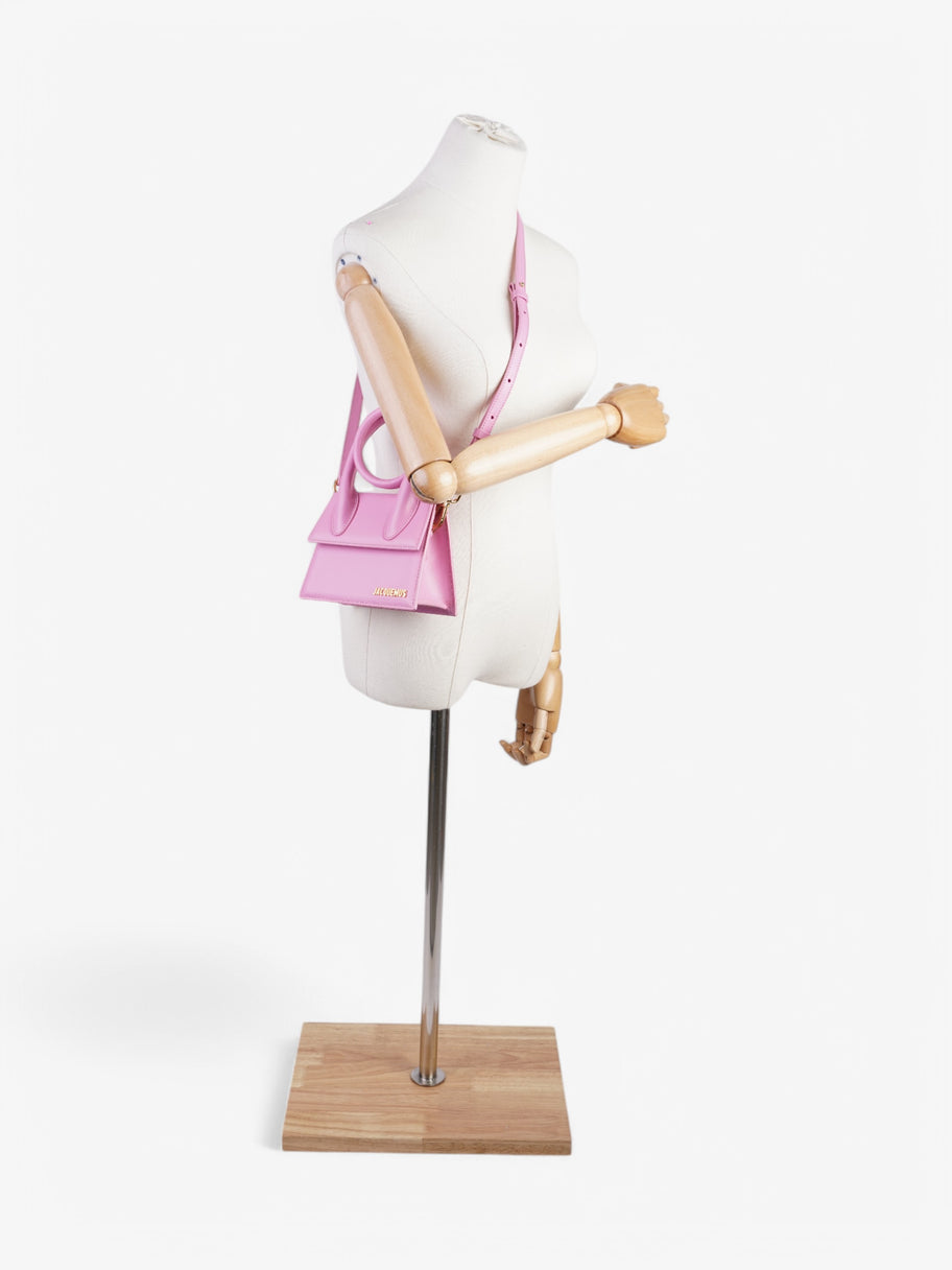 Jacquemus Le Chiquito Noeud Pink Leather Image 2