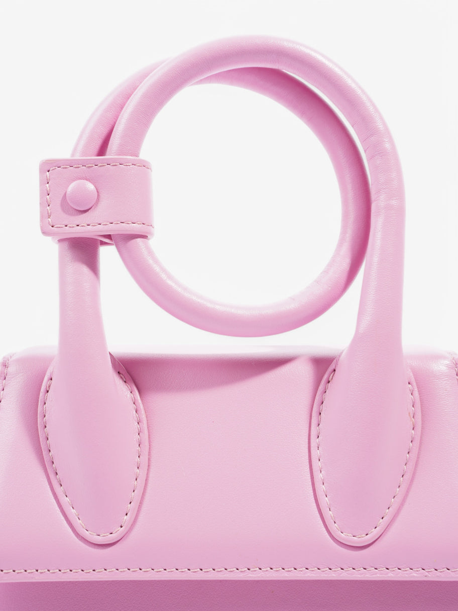Jacquemus Le Chiquito Noeud Pink Leather Image 7