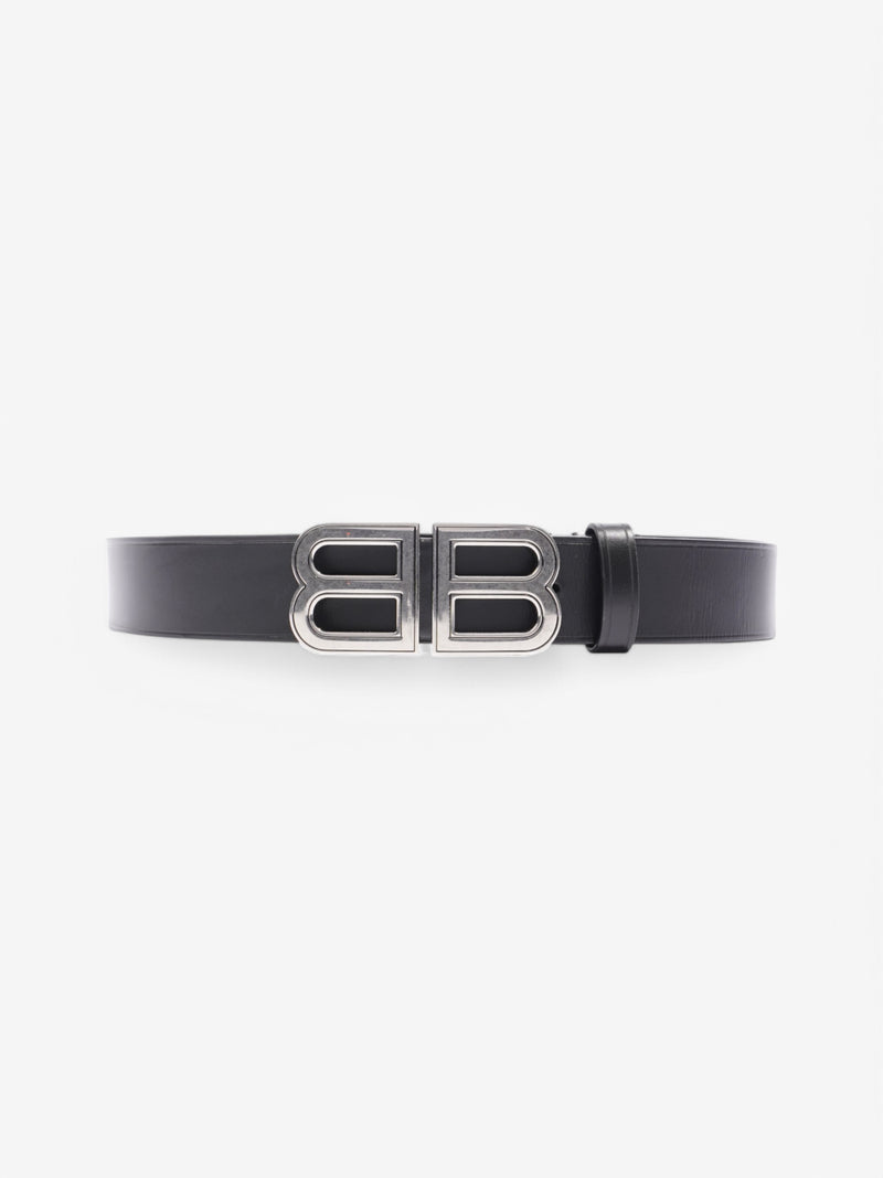 Balenciaga Hourglass Belt Black Leather 85cm 34