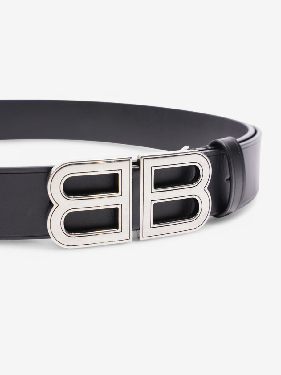 Balenciaga Hourglass Belt Black Leather 85cm 34