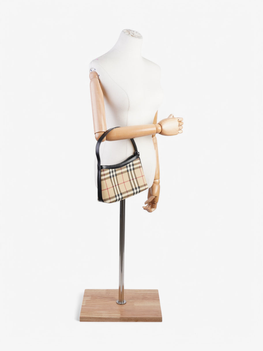 Burberry Check Shoulder Bag Nova Check Canvas Image 2