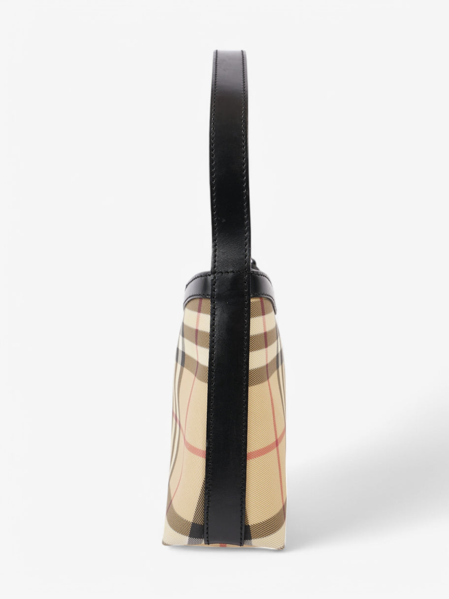 Burberry Check Shoulder Bag Nova Check Canvas Image 5