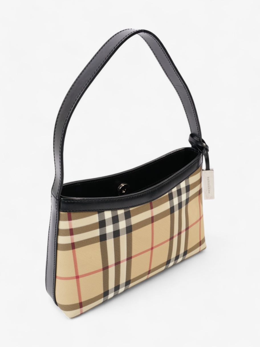 Burberry Check Shoulder Bag Nova Check Canvas Image 7