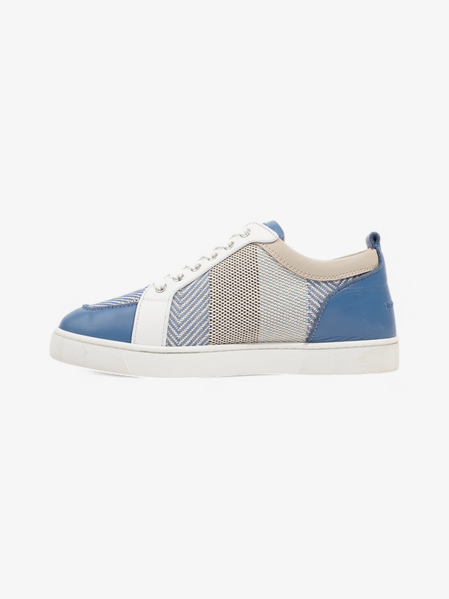 Christian Louboutin Rantulow Orlato Sneakers White / Blue Leather EU 43 UK 9 Image 3