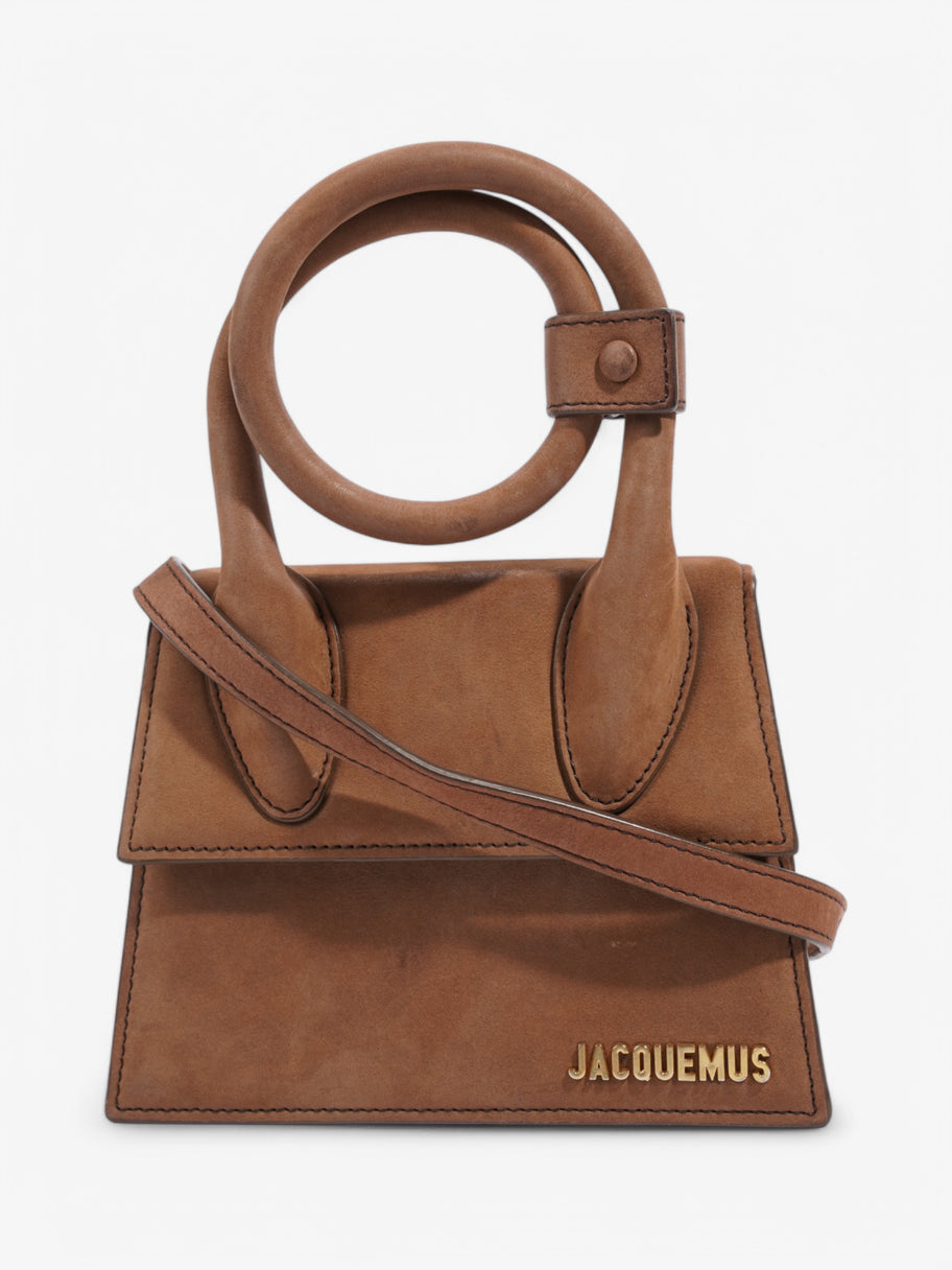 Jacquemus Le Chiquito Moyen Brown Suede Image 1