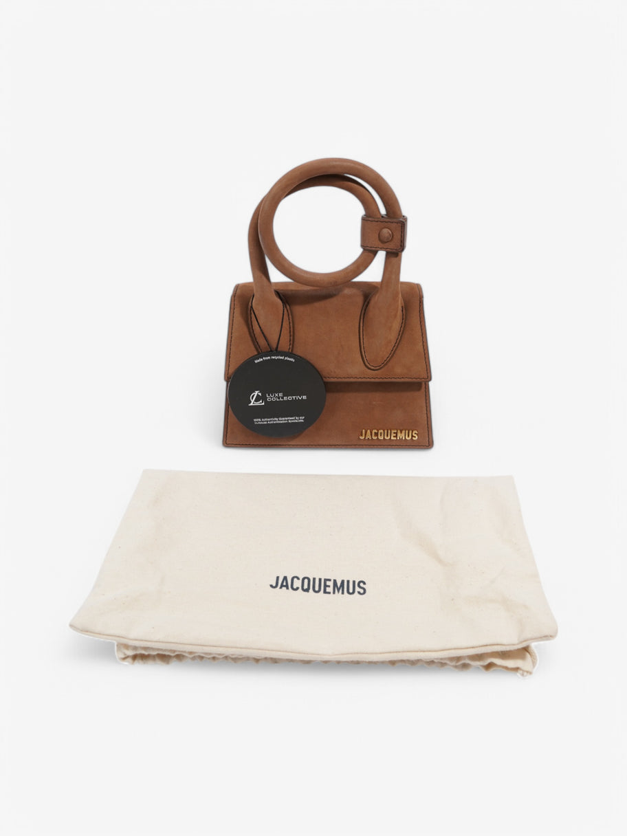 Jacquemus Le Chiquito Moyen Brown Suede Image 8