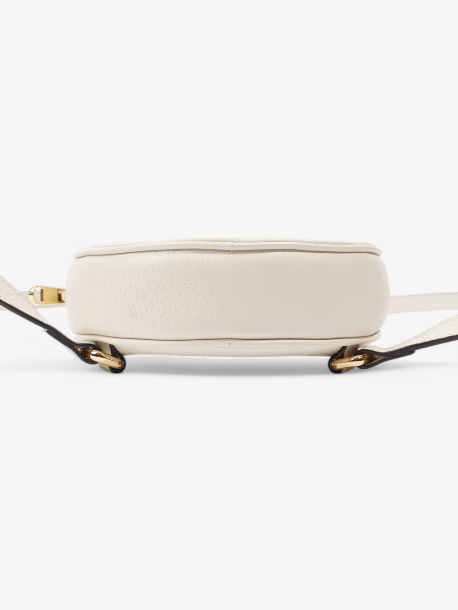 Gucci Ophidia Round Backpack White / Navy / Red Leather Mini Image 6