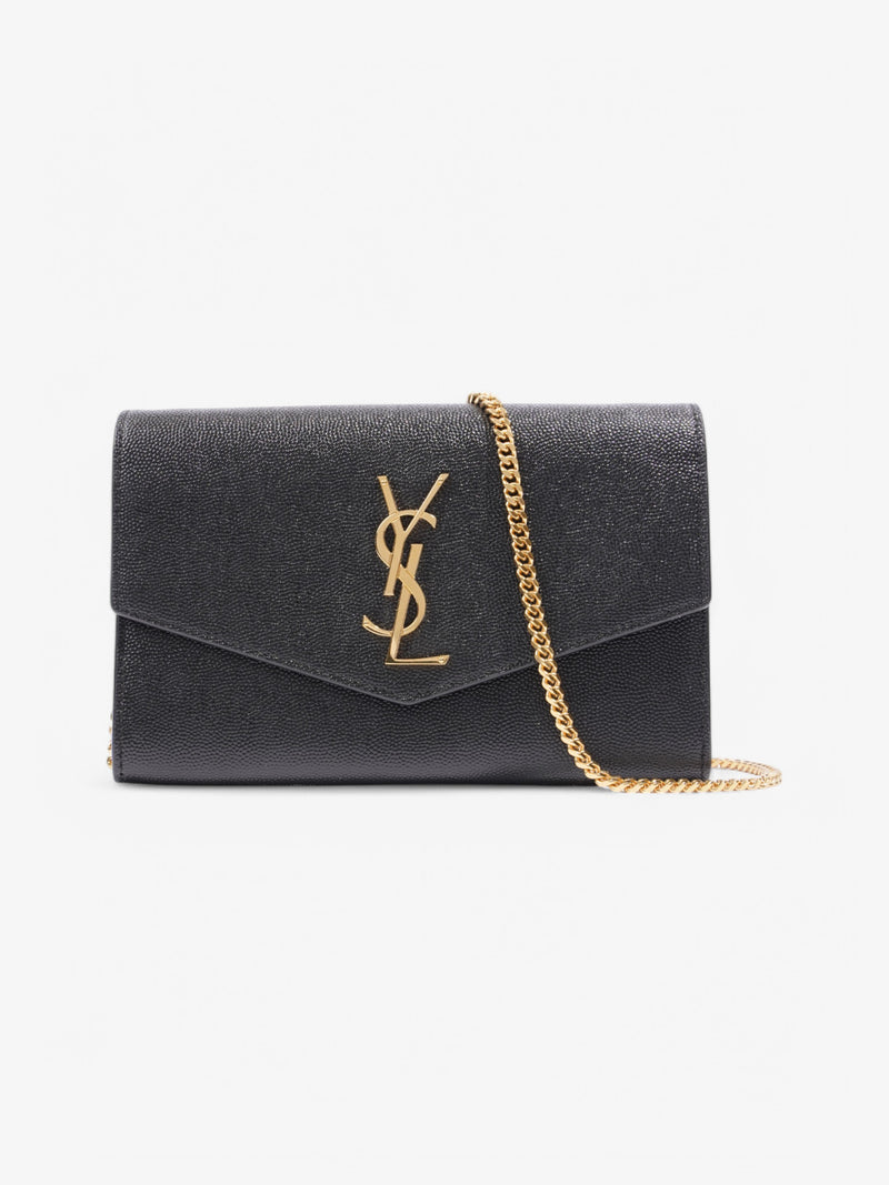 Saint Laurent Uptown Crossbody Black Leather