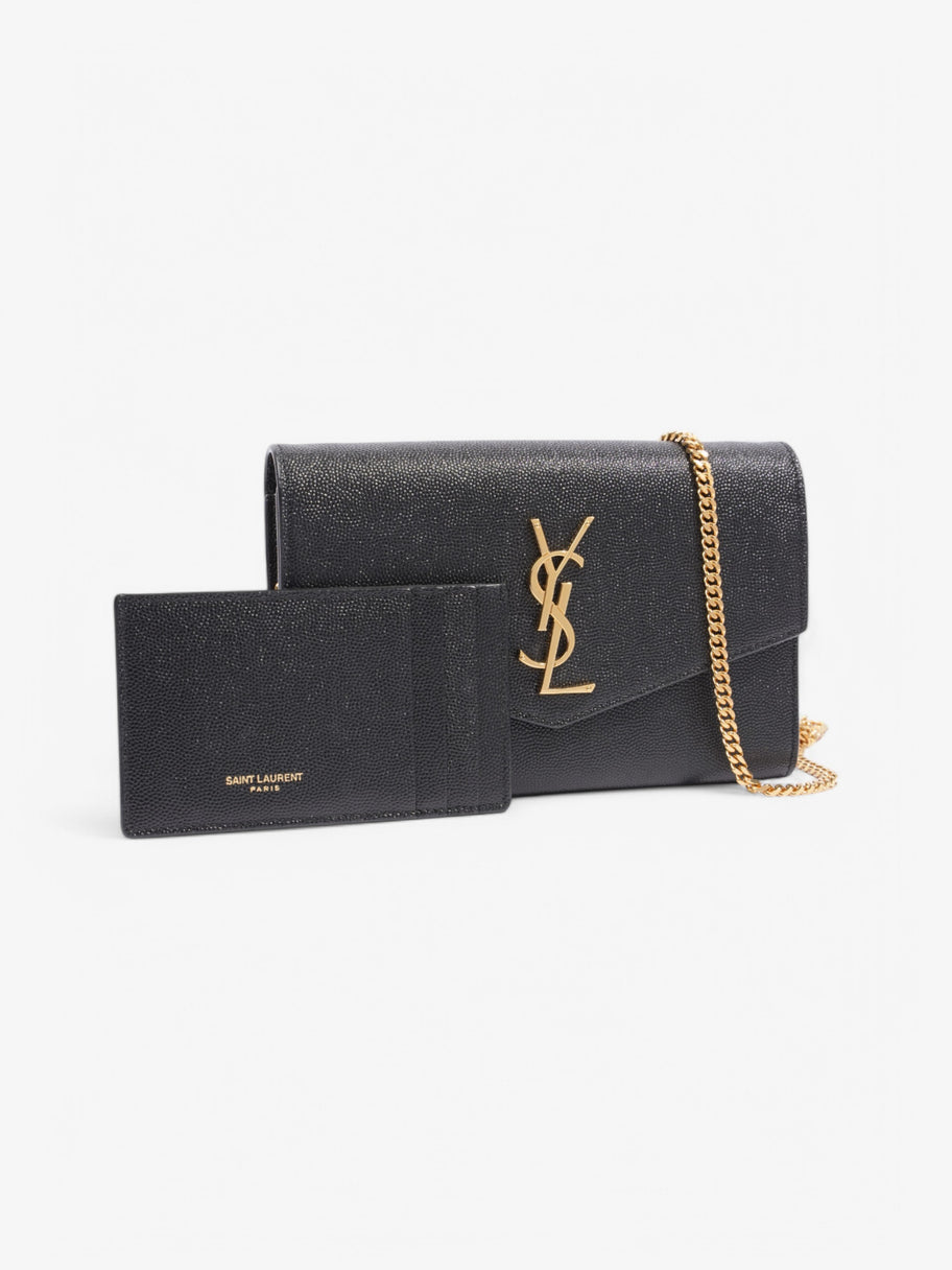 Saint Laurent Uptown Crossbody Black Leather Image 10