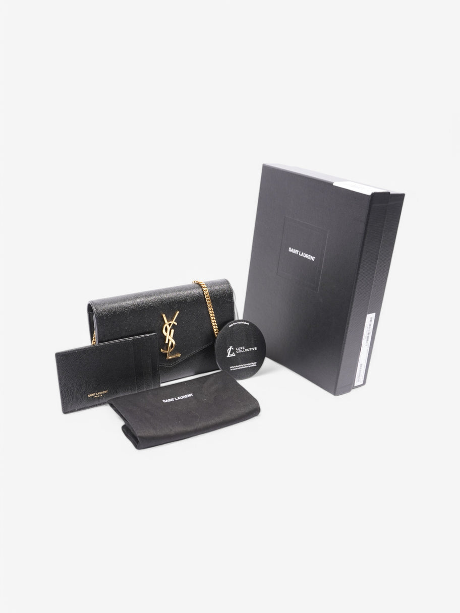 Saint Laurent Uptown Crossbody Black Leather Image 11