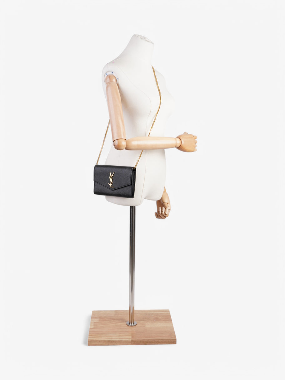 Saint Laurent Uptown Crossbody Black Leather Image 2